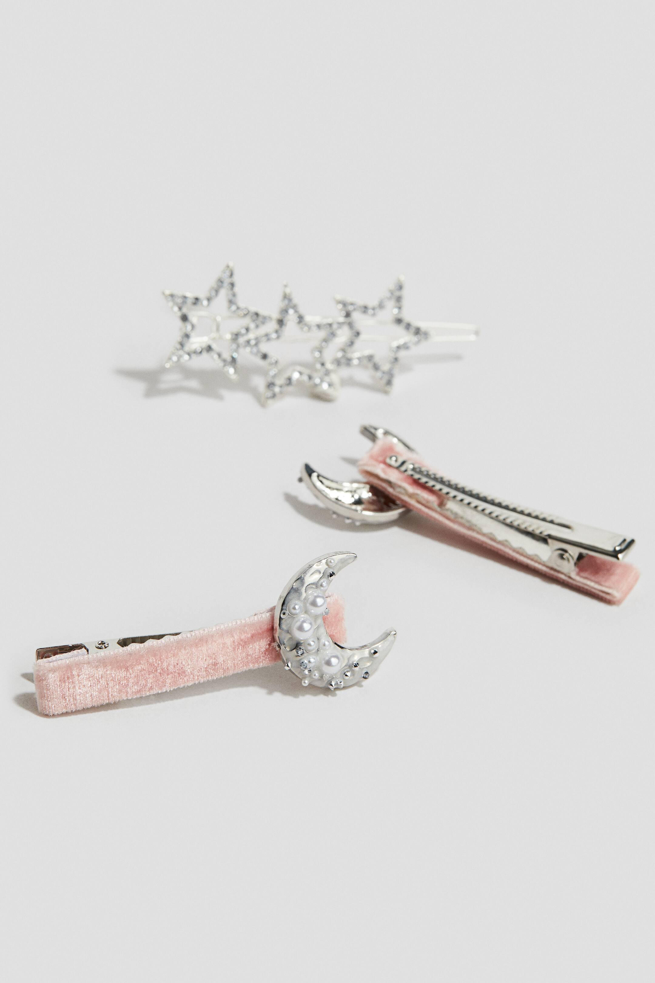3-Pack Hair Clips | H&M (US + CA)
