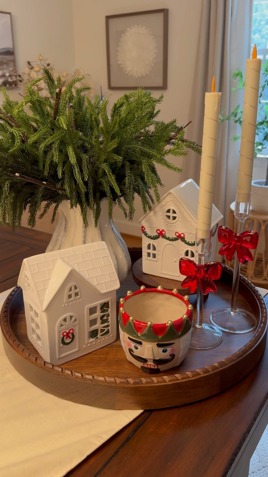 When I saw these houses were available in store at Walmart I ran over there and omg the bow candleholders and the nutcracker bowl?! The Christmas stuff I’ve seen so far is SO GOOD. And nothing here is more than $15! I can’t wait until they put out more, I will probably have to go back tomorrow😊🎄✨

#LTKSeasonal #LTKHome #LTKFindsUnder50