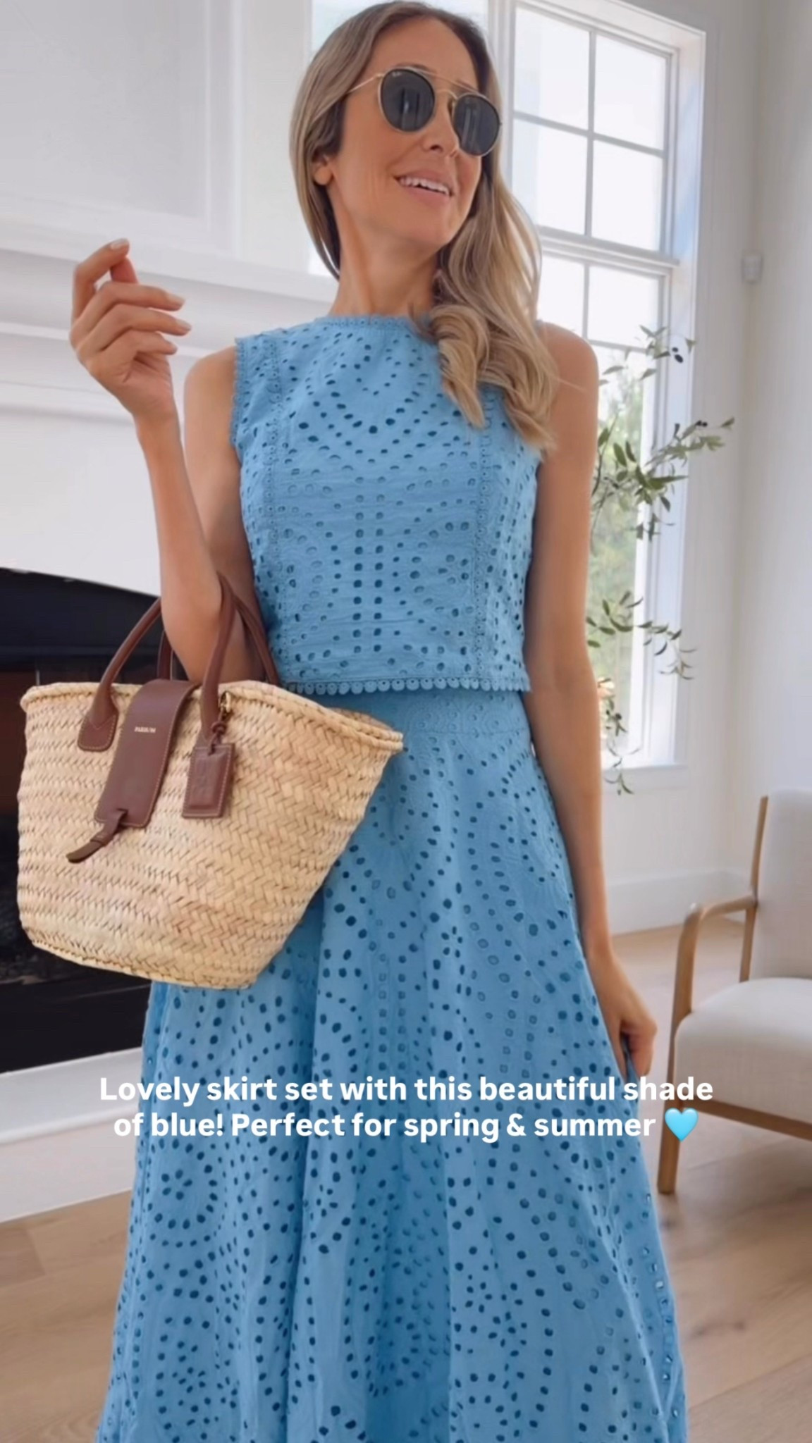 Lovely skirt set with this beautiful shade of blue! Perfect for spring & summer 💙
Fits true to size and I’m wearing size small 
Spring outfits 
Spring dresses 
Summer outfit
Vacation outfits beach 

#LTKootd #LTKU #LTKSeasonal