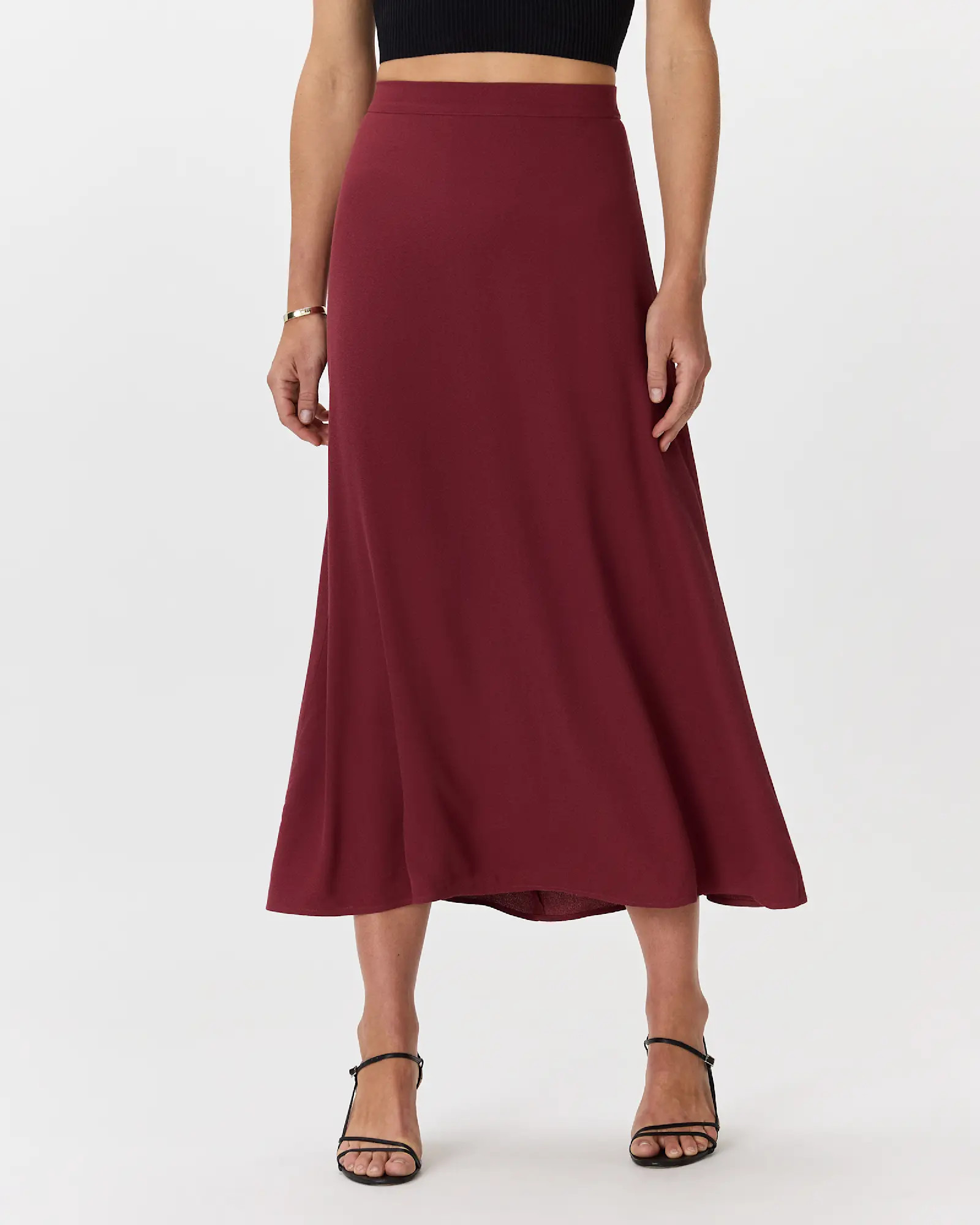 Lightweight Crepe Slip Skirt | Quince