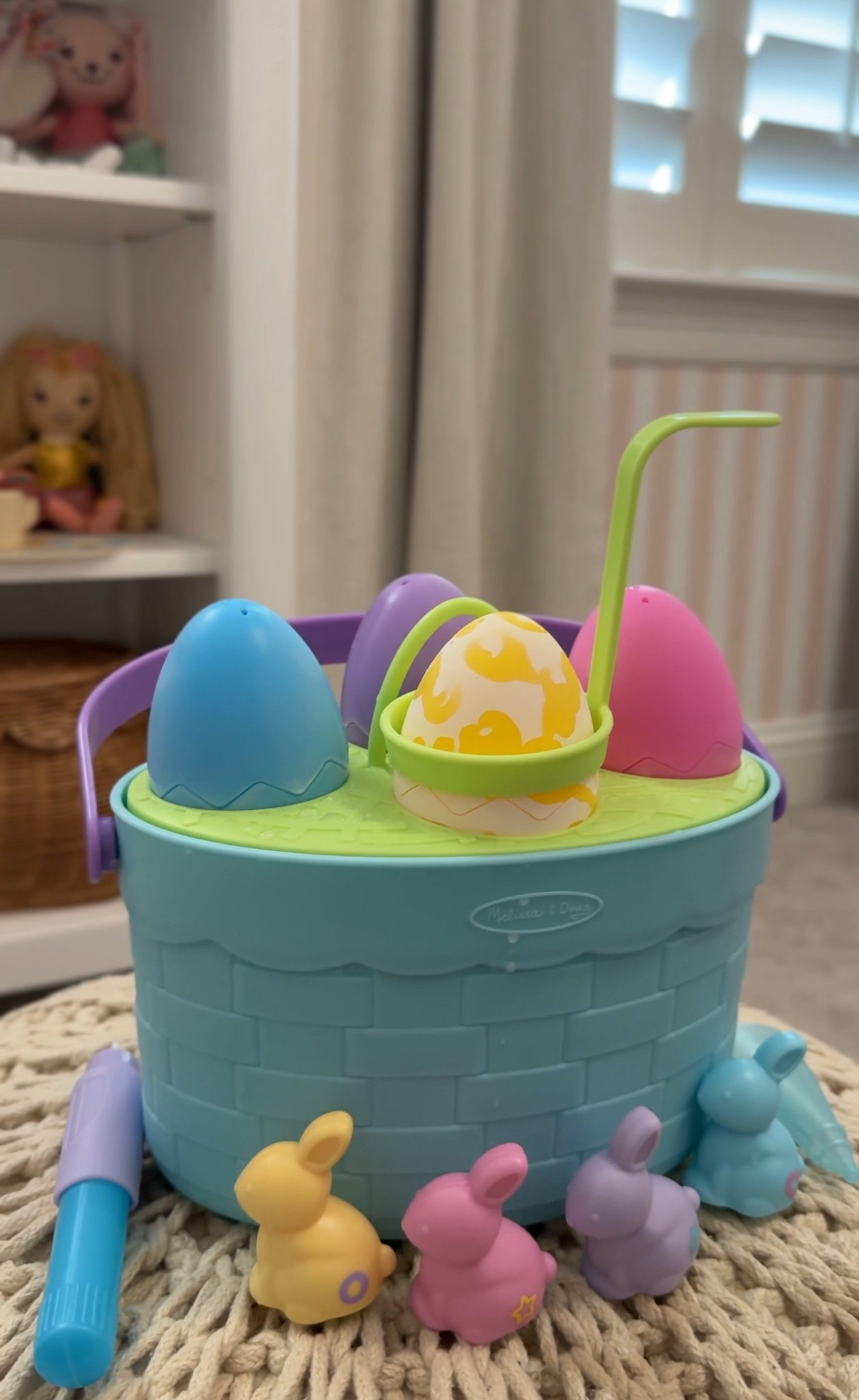 the CUTEST mess free way to dye Easter eggs with your toddler!! So fun and you can reuse it again and again & it’s the perfect outdoor sensory toy as we head into spring weather 🌷☀️🐰

#LTKmomlife #LTKBaby #LTKKids