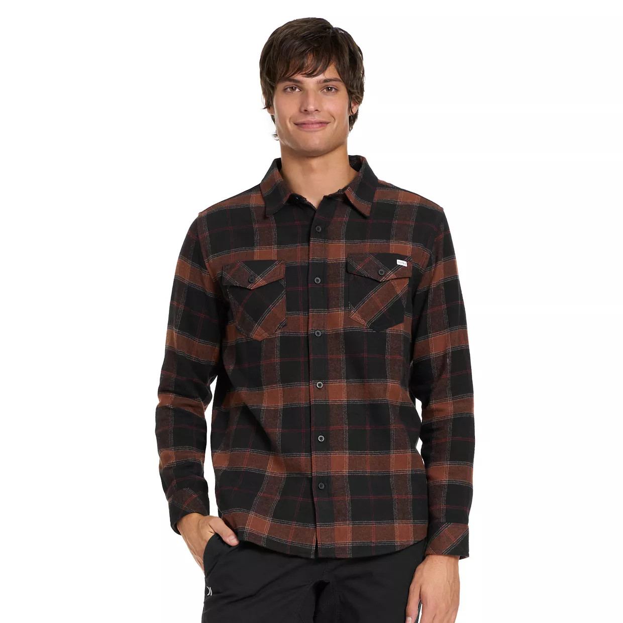 Men's Hurley Long Sleeve Button Down Flannel | Kohl's