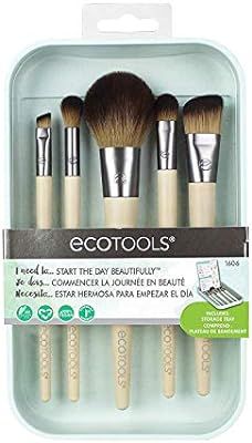 EcoTools Makeup Brush Set for Eyeshadow, Foundation, Blush, and Concealer, Set of 5 | Amazon (US)