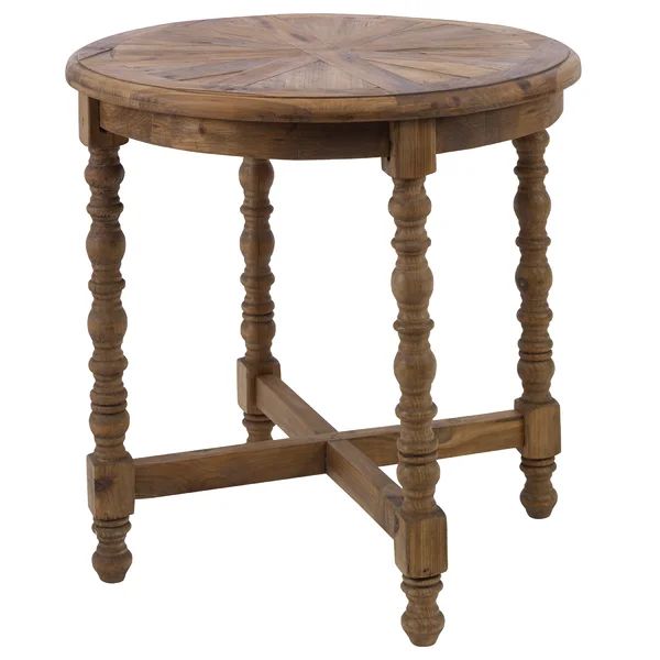 Terrill 26'' Tall Solid Wood End Table | Wayfair North America