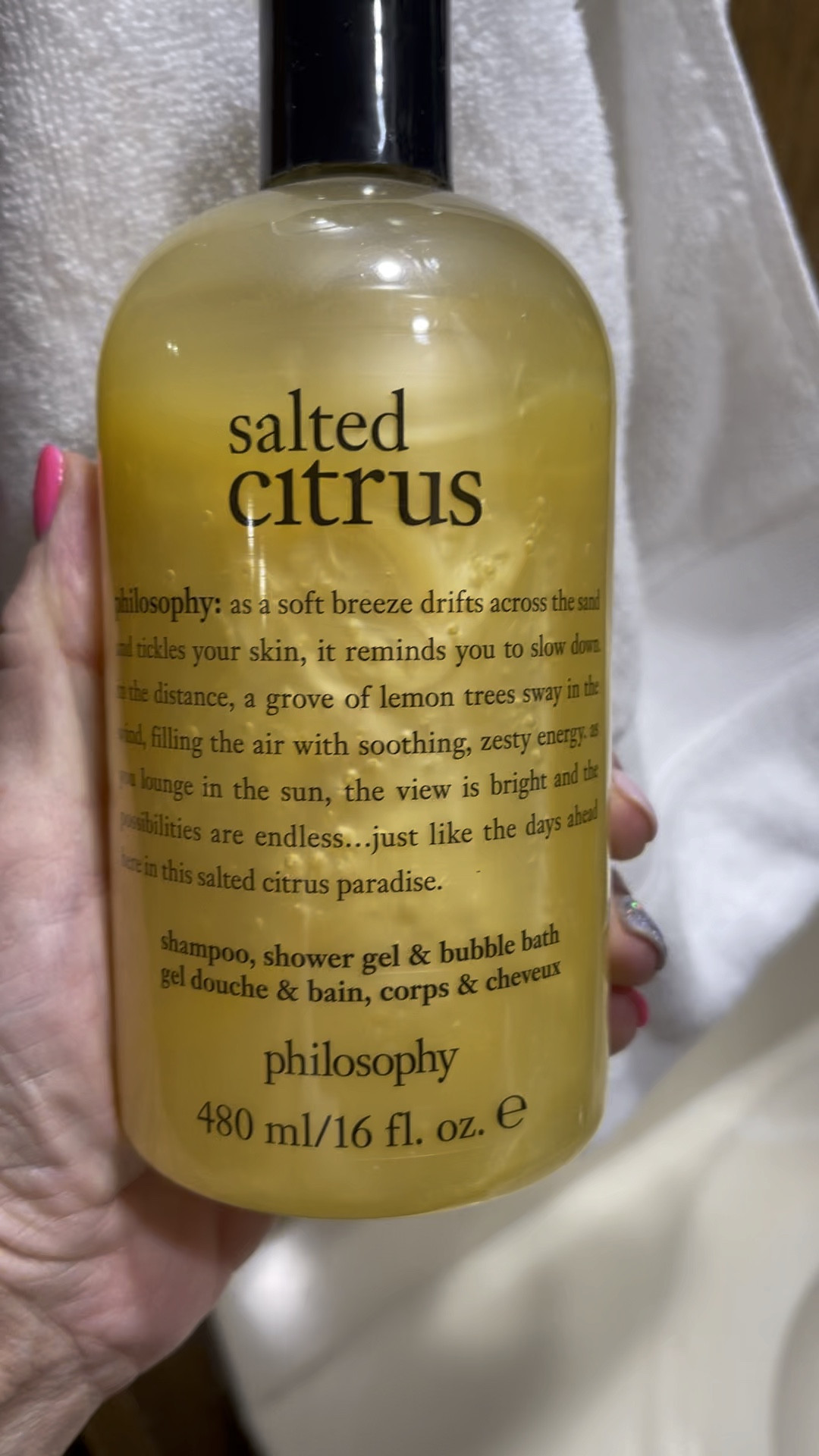 Have you tried Philosophy products? You are missing out if you haven’t tried it! The best ones to try first are the regular Grace and the Falling in Love. #bath #lotion #fragrance #body #philosophy #favorite #relax #bubblebath 