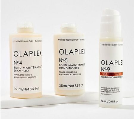 🚨 $59.99 ‼️ Cleanse and protect your hair with this Olaplex three-piece kit!! The shampoo, conditioner, and serum collection leaves hair easier to manage and appearing healthier! QVC

#LTKsalealert #LTKbeauty