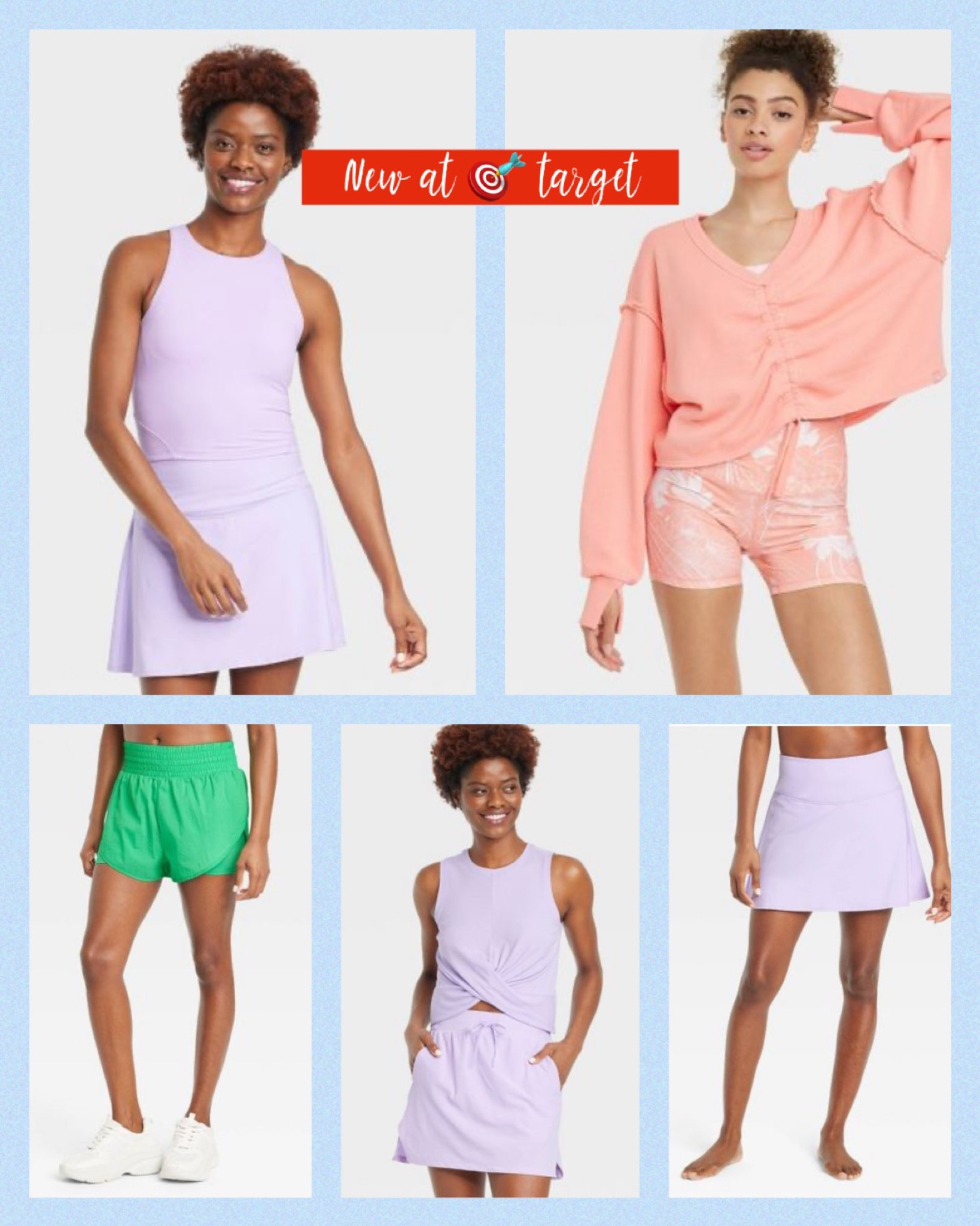 target exercise tops