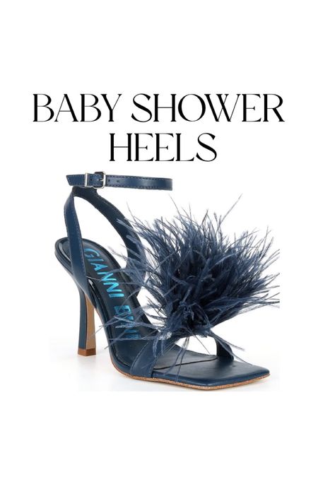 Baby shower feather heels! Comes in a few colors 

#LTKbump #LTKstyletip #LTKshoecrush