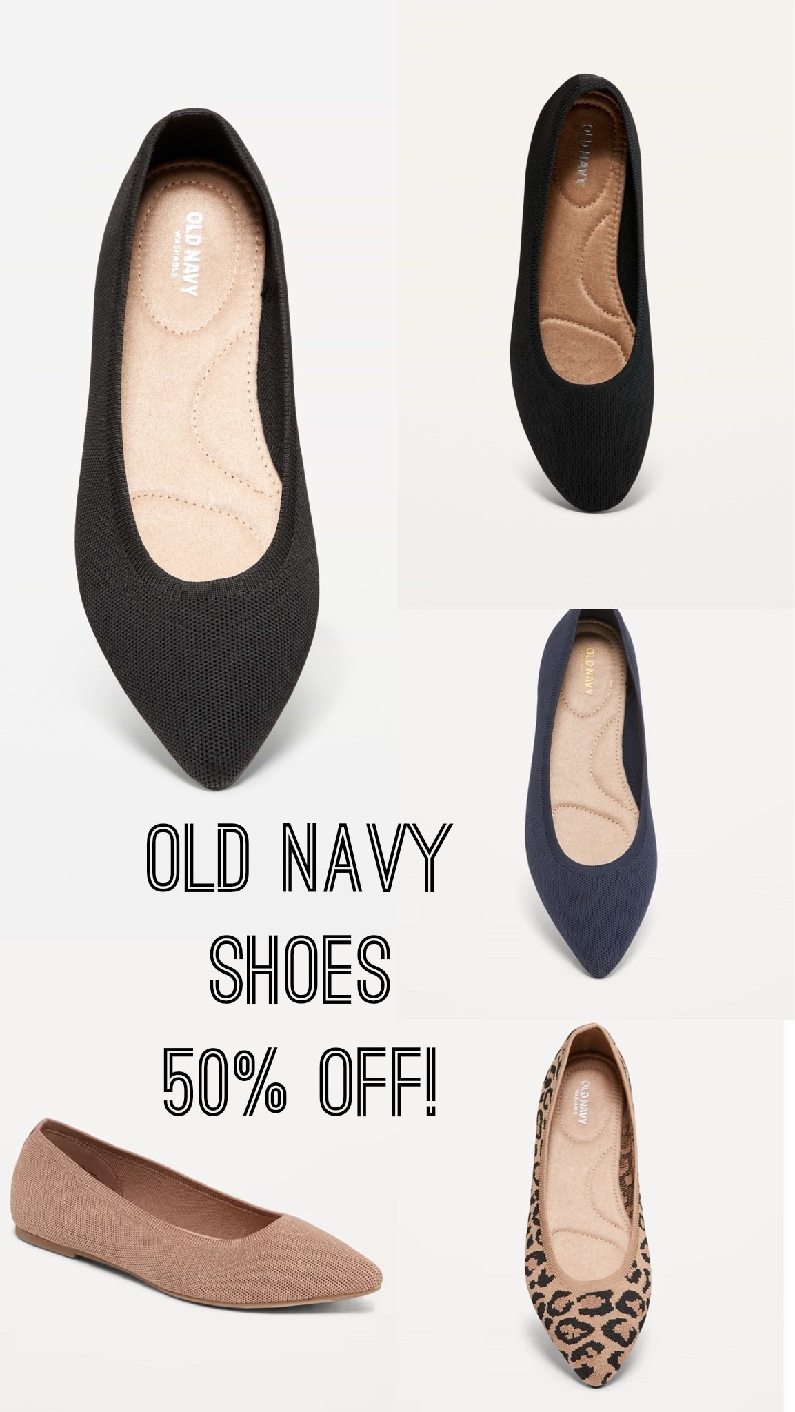 Old Navy shoes are 50% off today only! These are my go-to flats for work when I find want to wear heels.

#LTKWorkwear #LTKTravel #LTKOver40