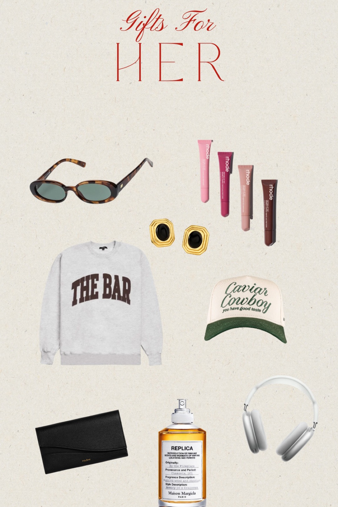 I carefully chose the best items for your gf, bestie, sister or whoever that may be. With the trendiest & coolest picks for this holiday szn 🎀

Wallet is POLÈNE Paris ! 

#LTKGiftGuide #LTKCyberWeek #LTKHoliday