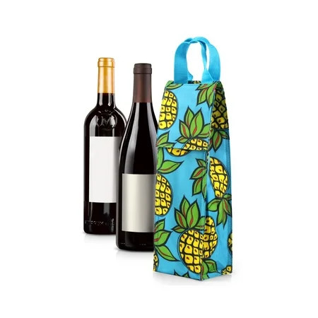 Wine Carrier Tote Bag for Travel by Zodaca Thermal Insulated Lightweight Wine Bottle Tote Carrying C | Walmart (US)