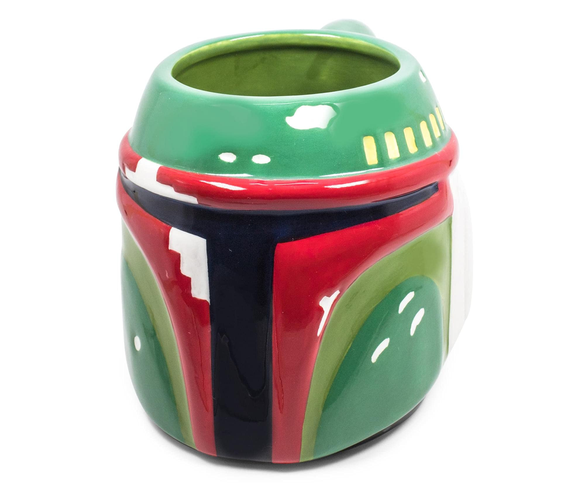 Silver Buffalo SW6695 Star Wars Episodes 4-6 Boba Fett 3D Ceramic Mug, 20-Ounces | Amazon (US)