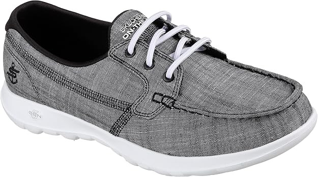 Skechers Women's Go Walk Lite - Isla Boat Shoe | Amazon (US)
