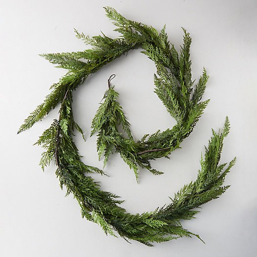 Faux Cedar Garland | Terrain