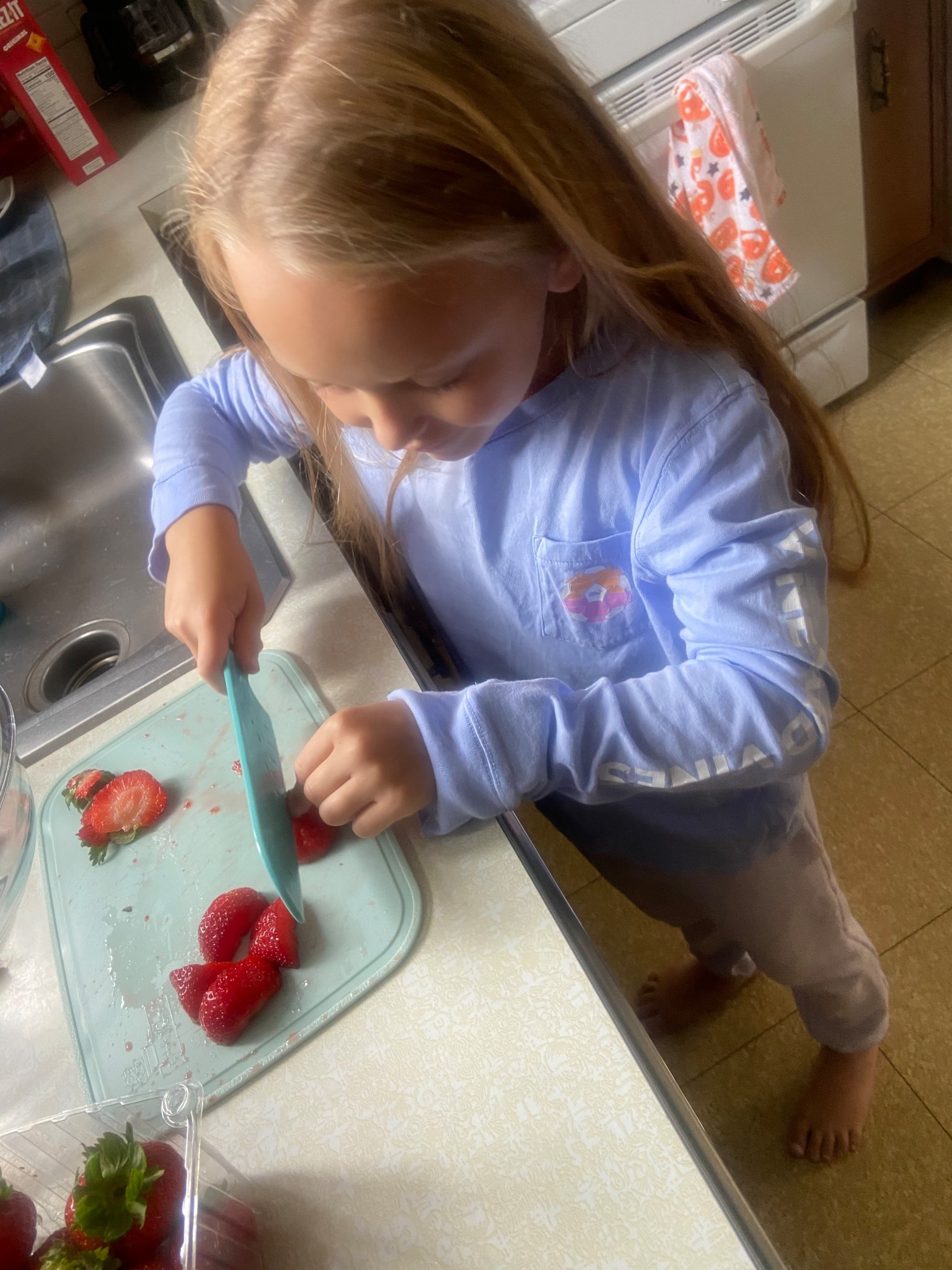She’s prepping all of the fruit for her birthday party with her charcuterie kit. It’s the perfect way for her to help and also learn how to safely handle a knife. 
A great gift idea! 

#cooking #charcuterieboard #charcuterie #kidgift #kidcooking #giftidea 




#LTKKids #LTKGiftGuide #LTKFindsUnder50