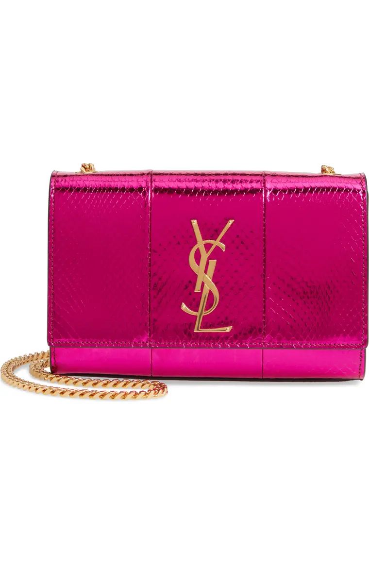 Small Kate Snakeskin Chain Crossbody Bag | Nordstrom