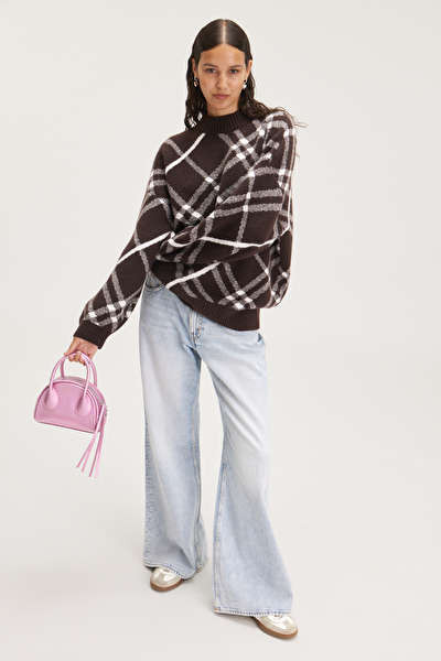 Heavy knit sweater | Monki