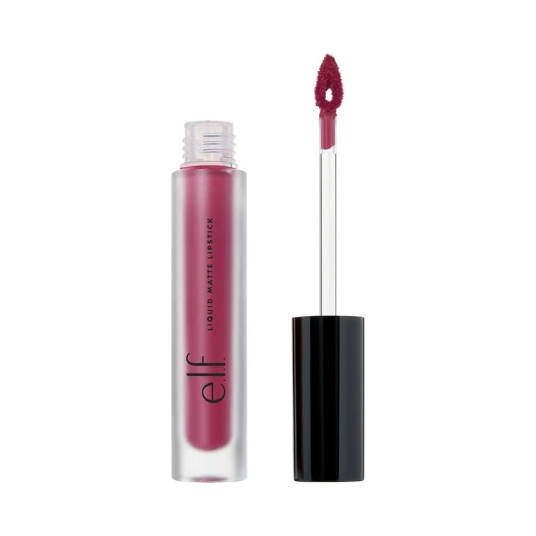 e.l.f. Liquid Matte Lipstick, Berry Sorbet | Walmart (US)