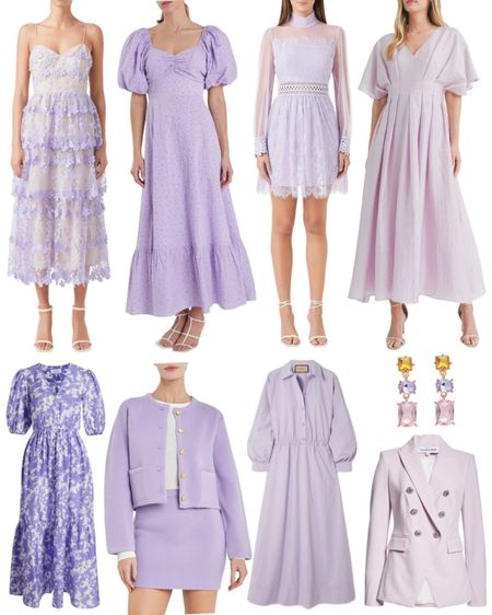 Adore this wedding guest dress and spring dress options. So pretty! 💜

#LTKstyletip #LTKparties #LTKSeasonal