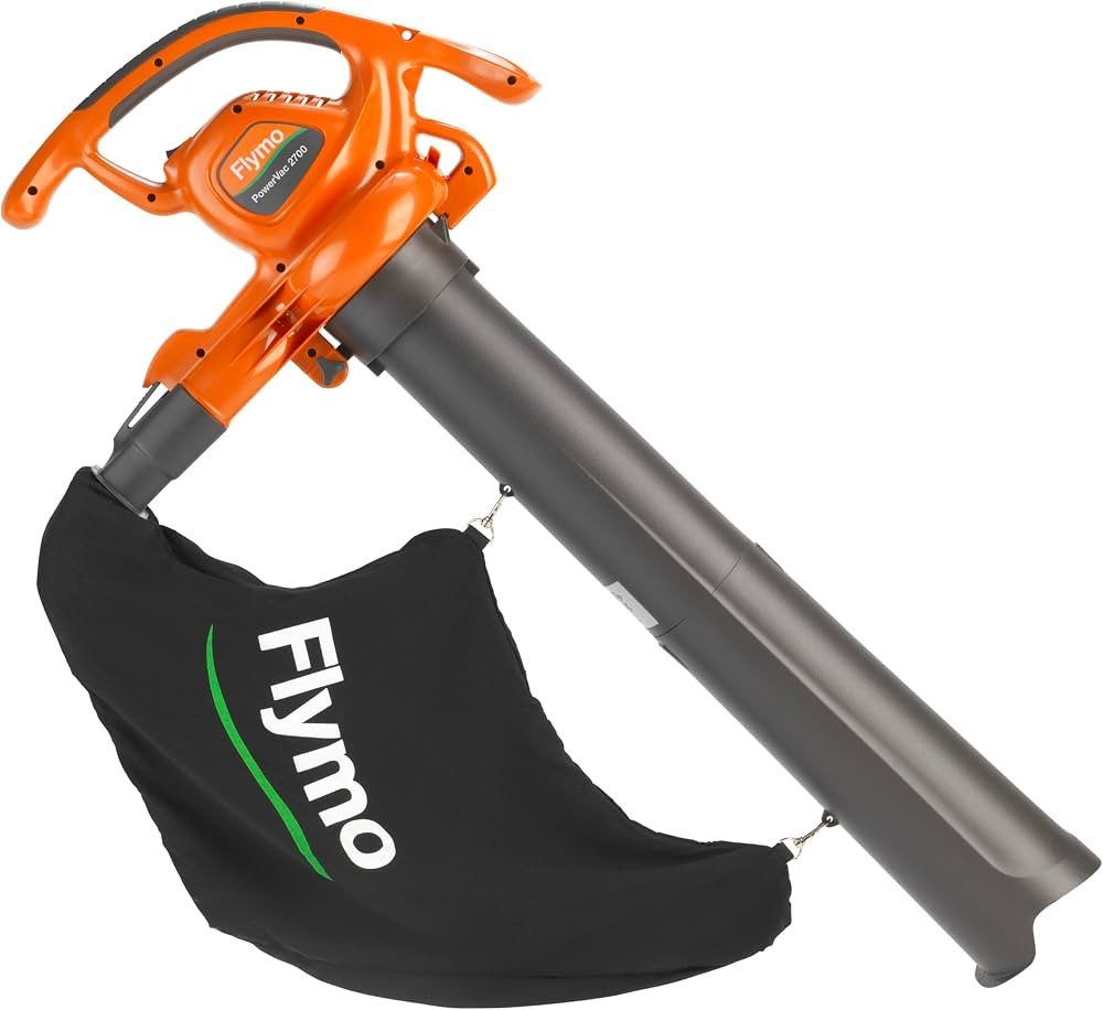 Flymo PowerVac 2700 Electric Garden Blower & Vacuum | 3-in-1 Powerful Leaf Blower, Vacuum & Mulch... | Amazon (UK)