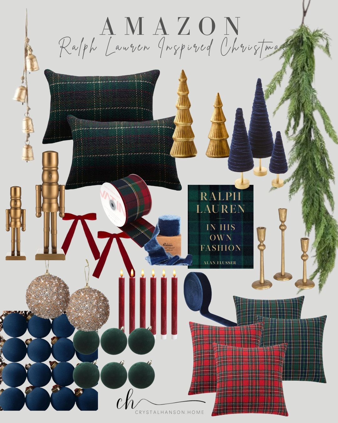 Love the classic Christmas vibe