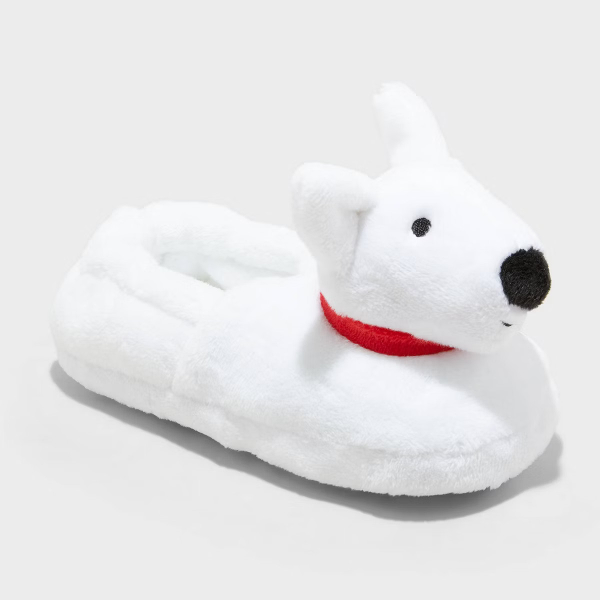 Toddler Bullseye Character Slippers - Wondershop™ White | Target