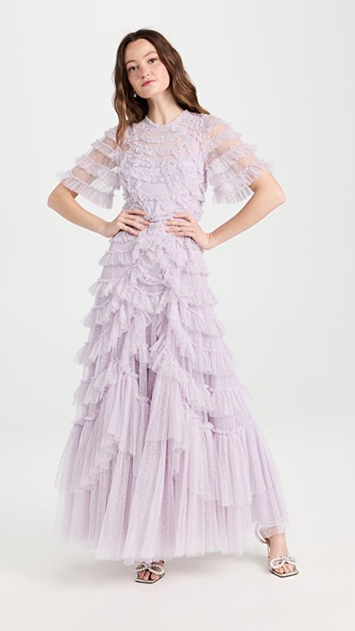 Marilla Ruffle Gown | Shopbop