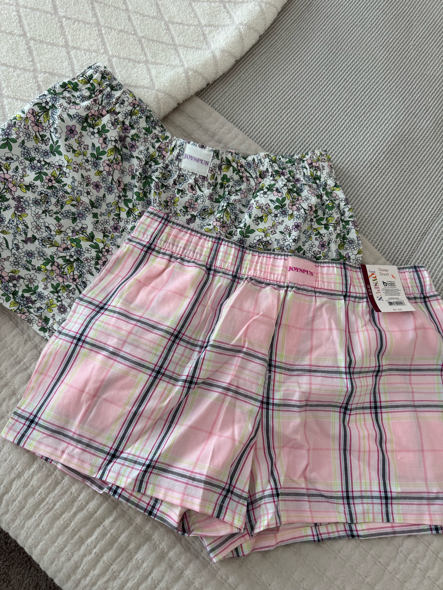 The cutest sleep, boxer shorts from Walmart! They even have pockets🩷 

#LTKFindsUnder50 #LTKFindsUnder100 #LTKStyleTip
