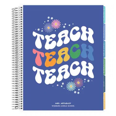 Teach Colorful Teacher Lesson Planner - copy | Erin Condren | Erin Condren