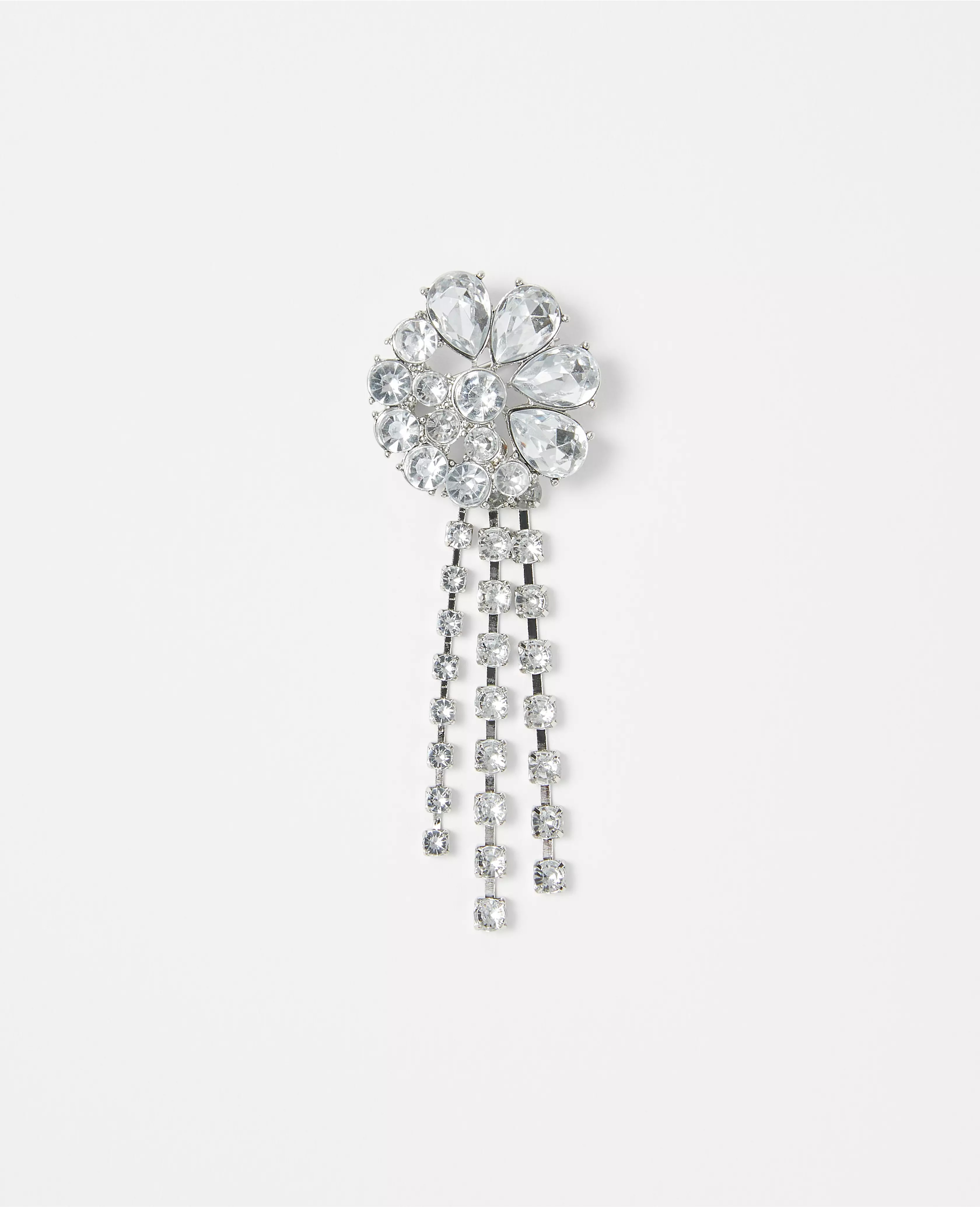 Crystal Dangle Brooch | Ann Taylor (US)