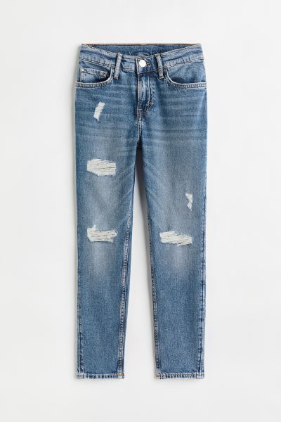 Comfort Slim Fit Jeans - Denim blue - Kids | H&M US | H&M (US + CA)