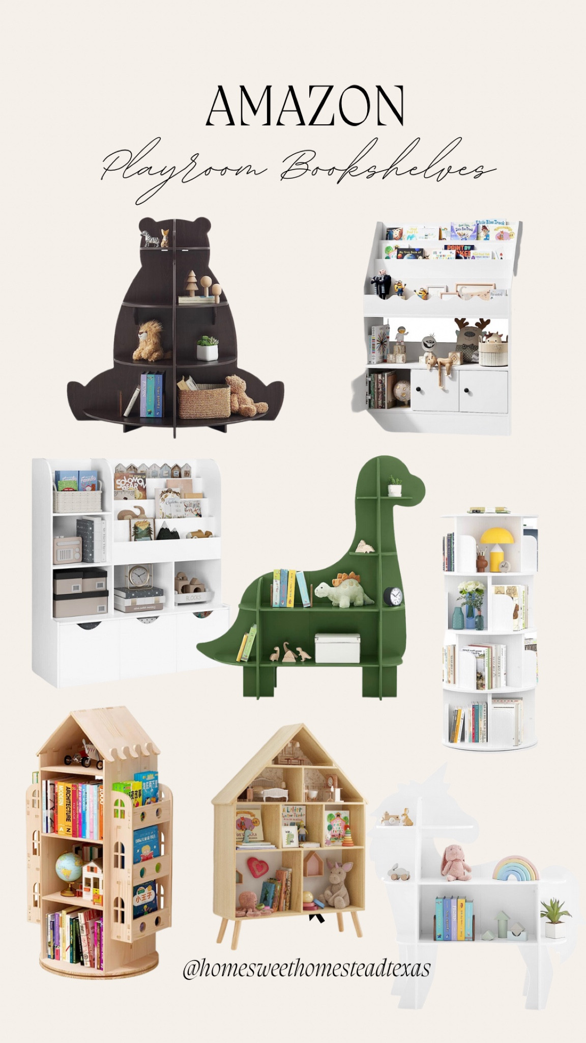 Playroom Bookcases are perfect for organization! 

#amazonfinds #playroom #organization #bookcase #bookshelves #kidsroom #homeschool

#LTKxPrimeDay #LTKhome #LTKBacktoSchool