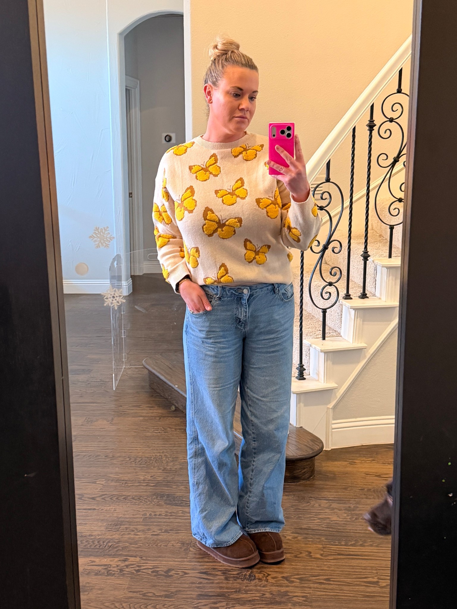 New favorite butterfly sweater 🦋 