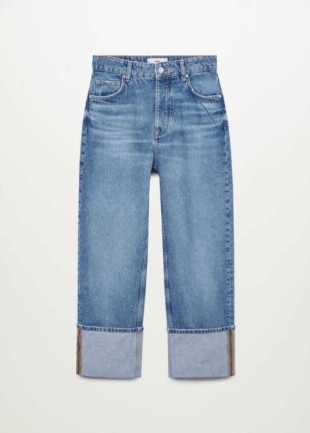 Ankle-length straight-fit jeans | MANGO (US)