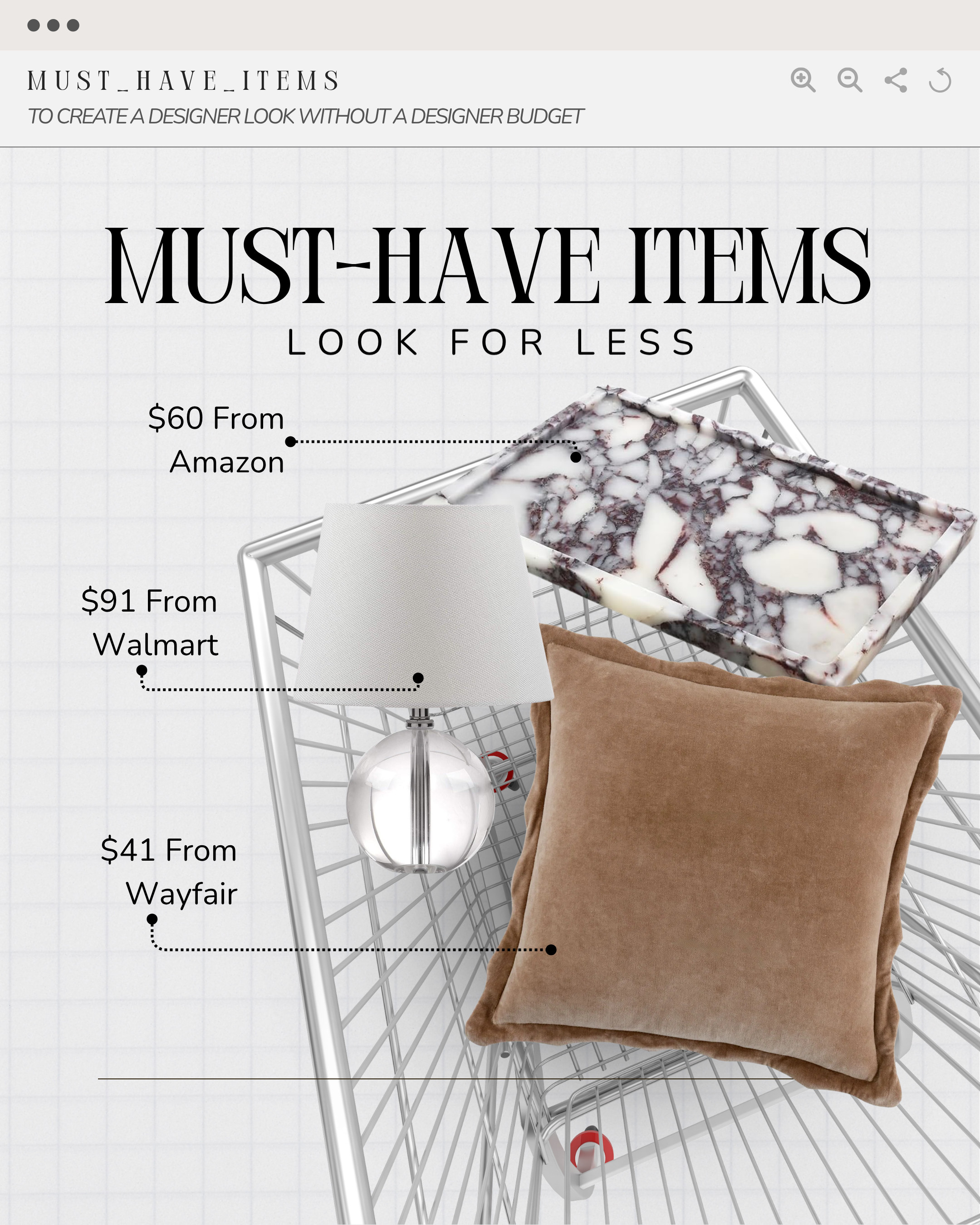 There is nothing I love more than a good deal, especially when that deal looks expensive but isn't! Sharing some of my latest decor favorites. 

Small table lamps are great for dark corners that need a hint of ambient lighting. They are great for console tables, fireplace mantles, bathrooms, even bookshelves! 

Every table can use a marble tray! I love this style for coffee tables, console tables, bathroom counters, etc. 

Velvet pillows will never go out of style, and its a really easy way to elevate a space. This particular color is a gorgeous neutral and works with so many different styles and color palettes! 

 #LTKHome