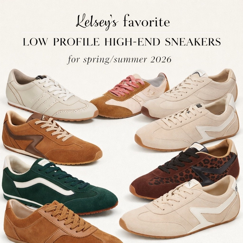 ✨ Low-profile sneakers are the silhouette of 2026 — sleek, minimal, and effortlessly elevated. These are the pairs I keep reaching for all spring and summer @nordstrom