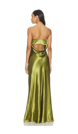 Lovers and Friends Lucy Gown in Green. - size XS | Revolve Clothing (Global)