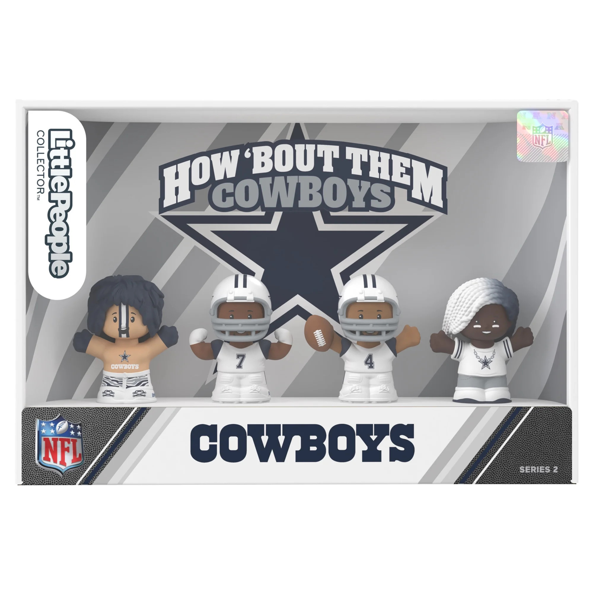 Fisher-Price Little People Dallas Cowboys Fanatics Exclusive Collector- NFL Series 2 | Walmart (US)