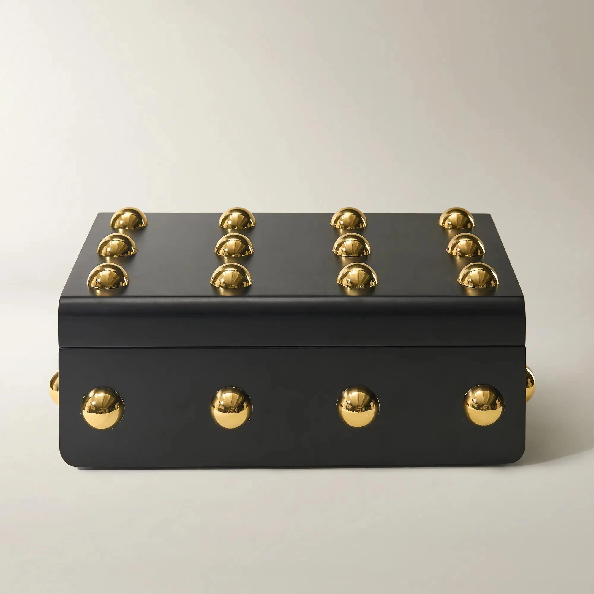Paxton Box Black/Gold | Z Gallerie