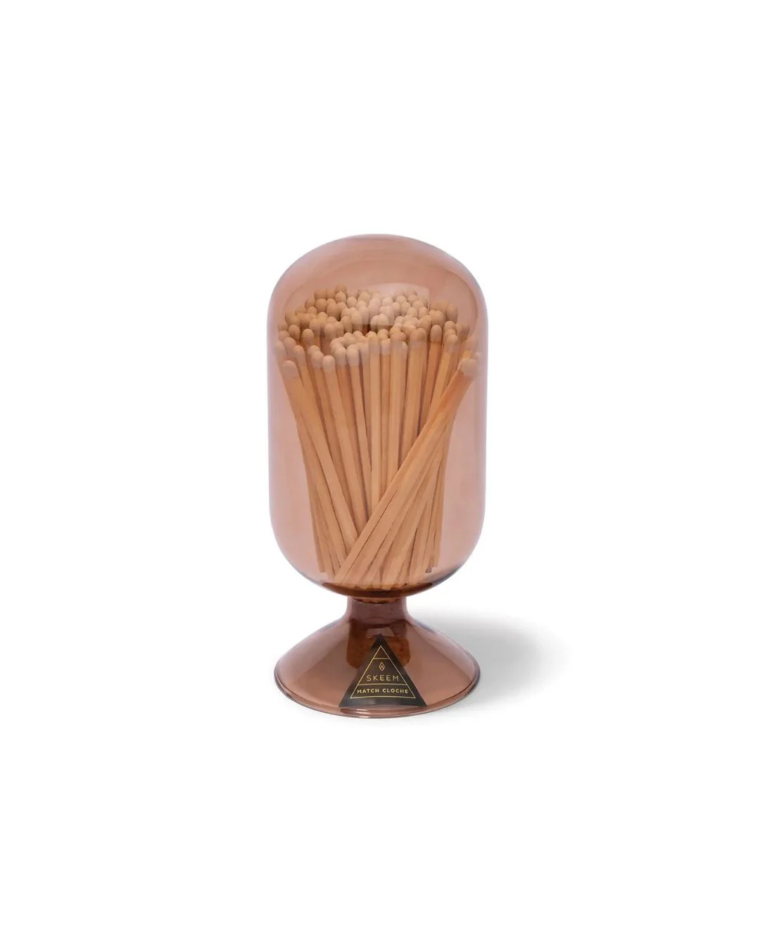 Vintage Amber Match Holder | Brooke & Lou | Brooke and Lou