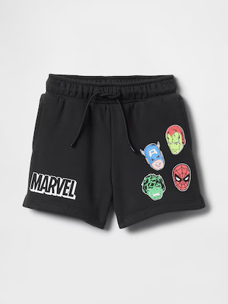 Baby & Toddler VintageSoft Marvel Sweat Shorts | Gap (US)