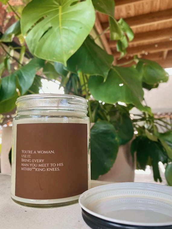 Woman Empowerment Minimalist Style Scented Candle Gifts for - Etsy | Etsy (US)