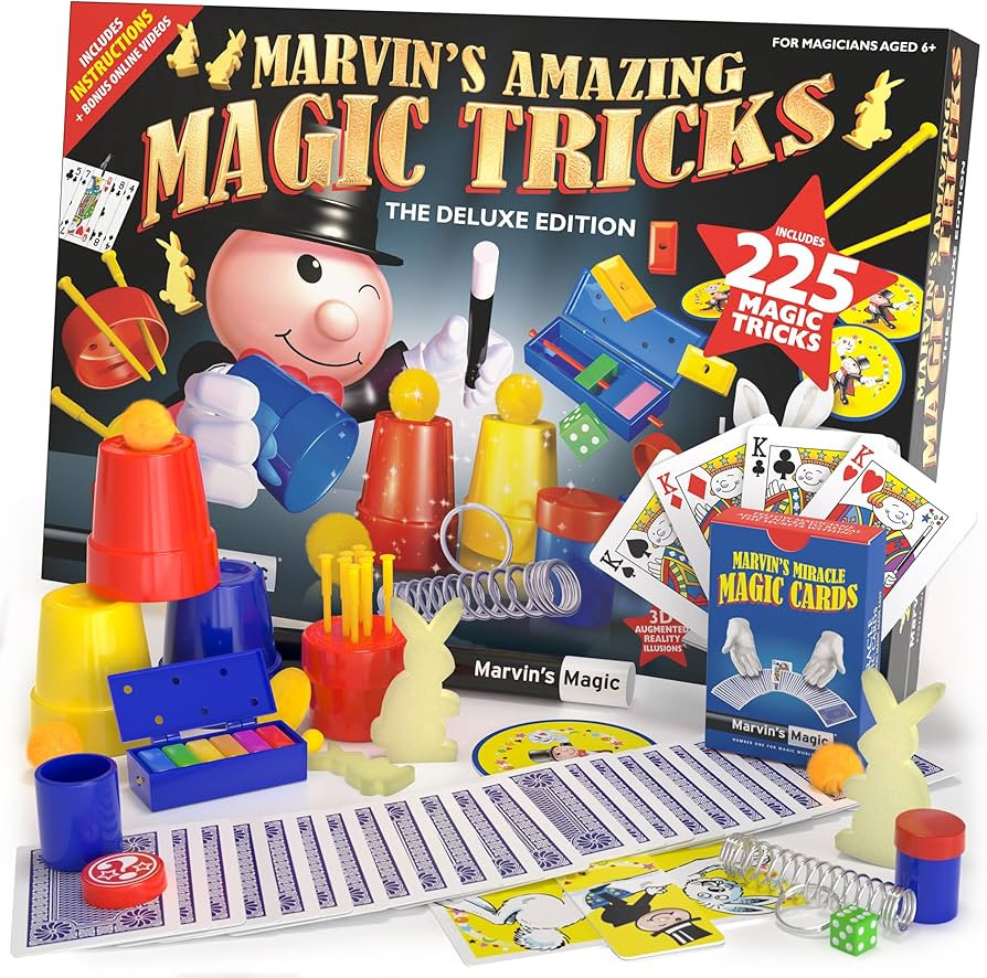 Marvin's Magic - Kids Magic Set - Box of Tricks, Amazing Tricks for Kids - Made Easy Range - Incl... | Amazon (US)