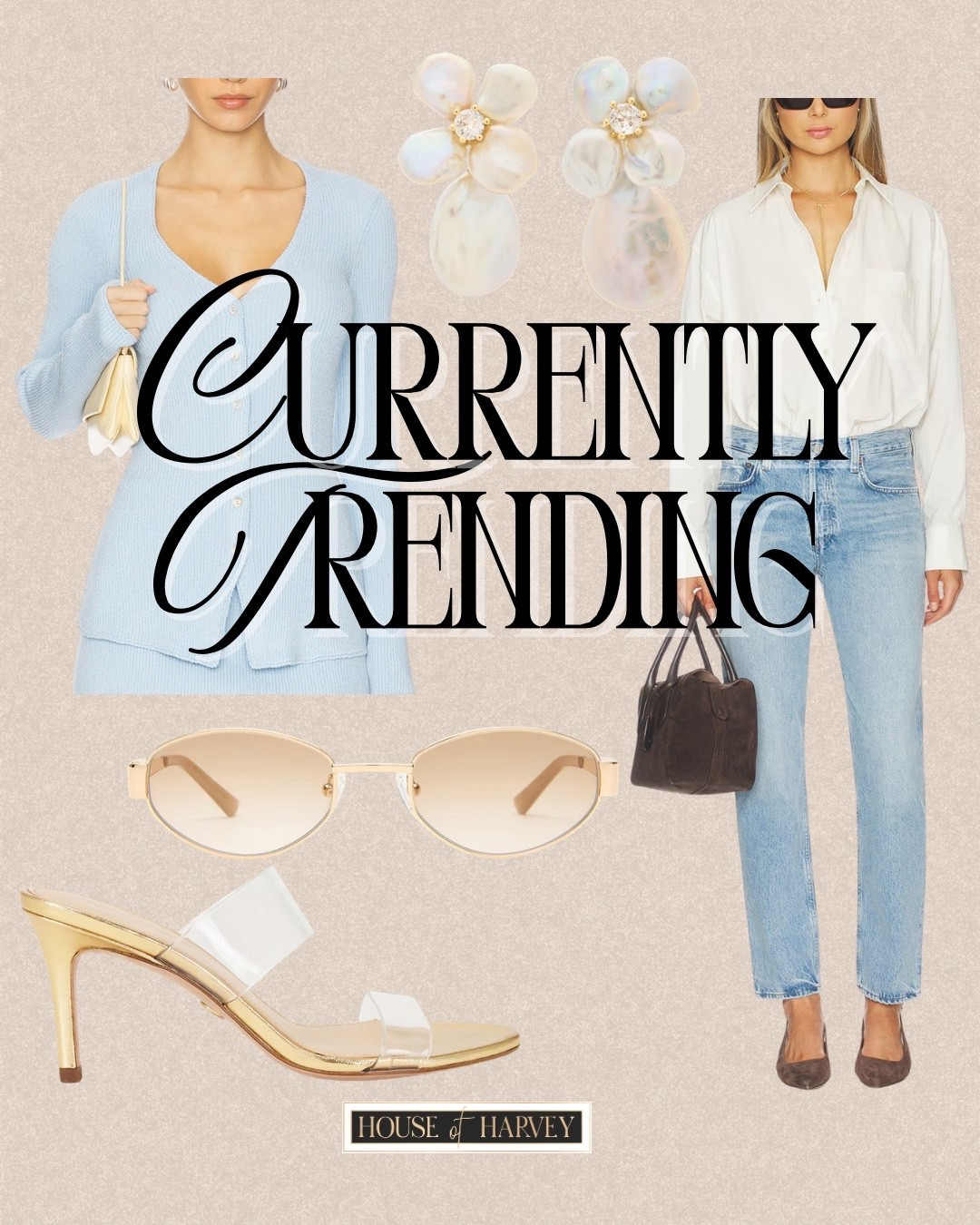 CURRENTLY TRENDING—this week it’s all about spring fashion and lighter fabrics! I love these straight jeans, light blue cardigan, heels, gold sunglasses and pearl earrings. All linked. ⬆️

#ltkcreator #ltkfinds #ltkwatchnow #revolve #springfashion #springoutfits #straightjeans #cardigan #heels #sunglasses 

#LTKootd #LTKgrwm #LTKSeasonal