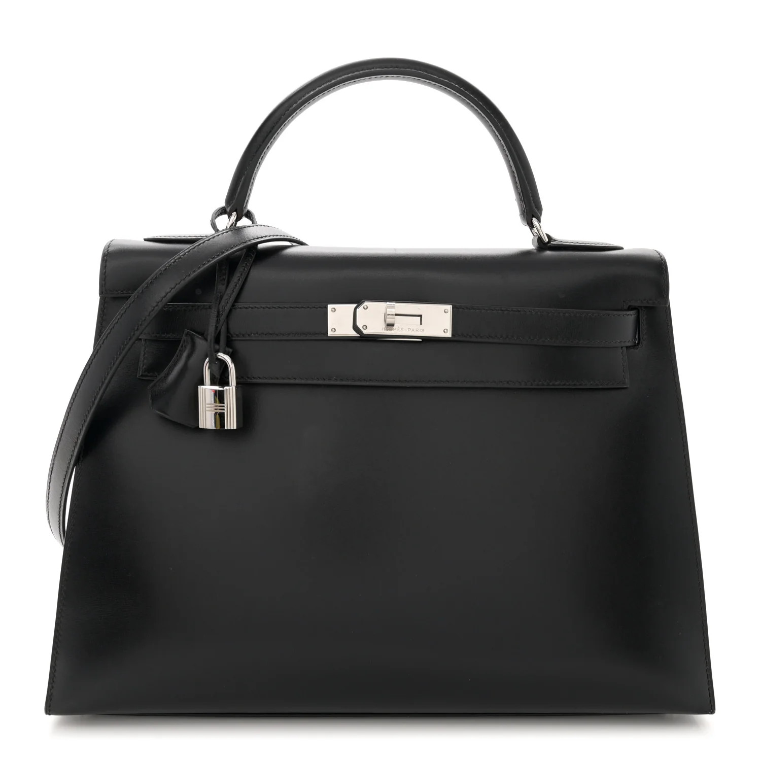 Box Kelly Sellier 32 Black | FASHIONPHILE (US)