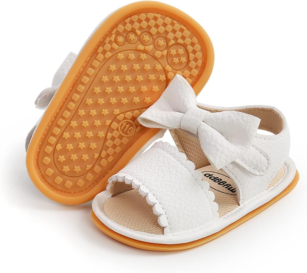 RVROVIC Baby Boys Girls Sandals Premium Infant Summer Outdoor Shoes PU Lightweight Soft Anti-Slip... | Amazon (US)