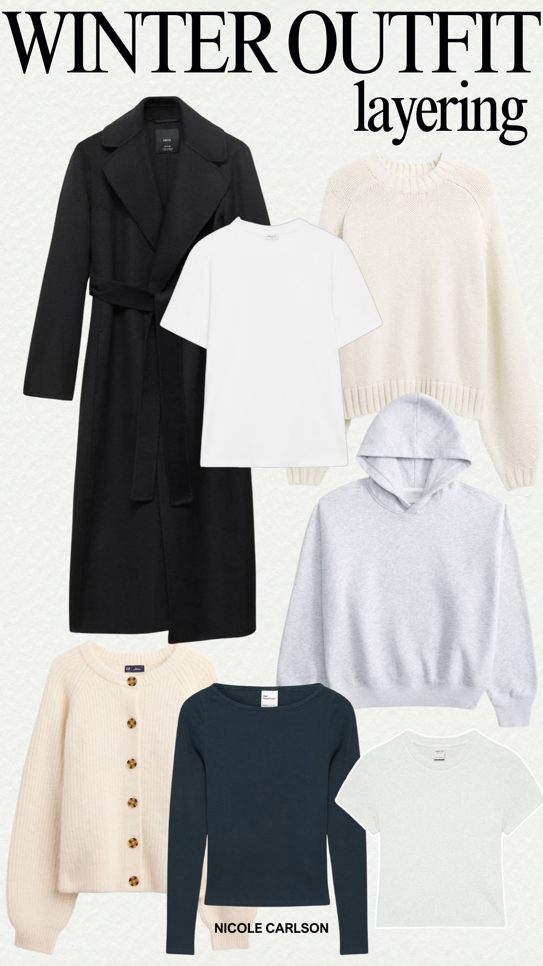 Outfit layering essentials for winter  

 

#LTKootd #LTKmomlife #LTKSeasonal