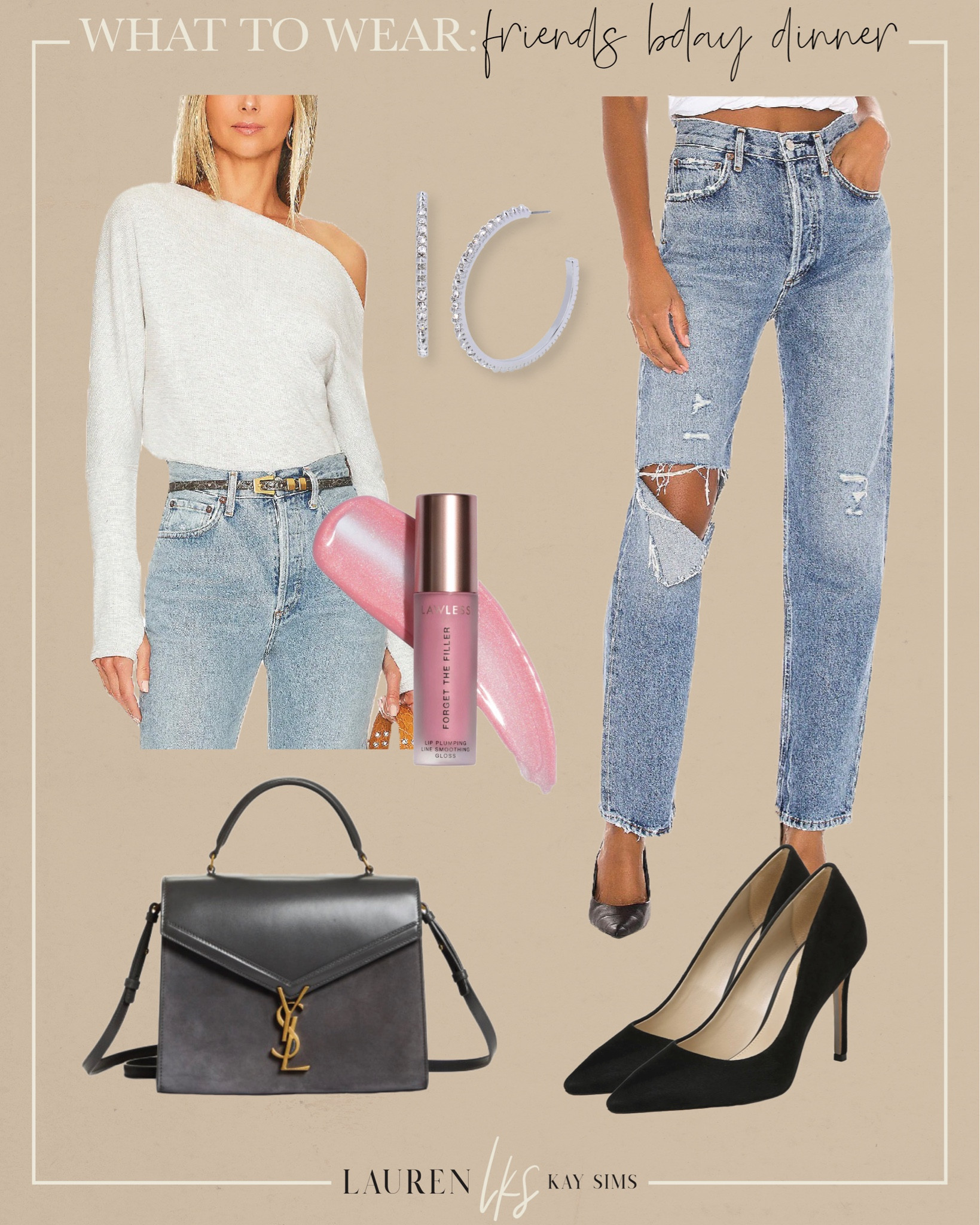 what to wear: friends birthday dinner 

#LTKstyletip