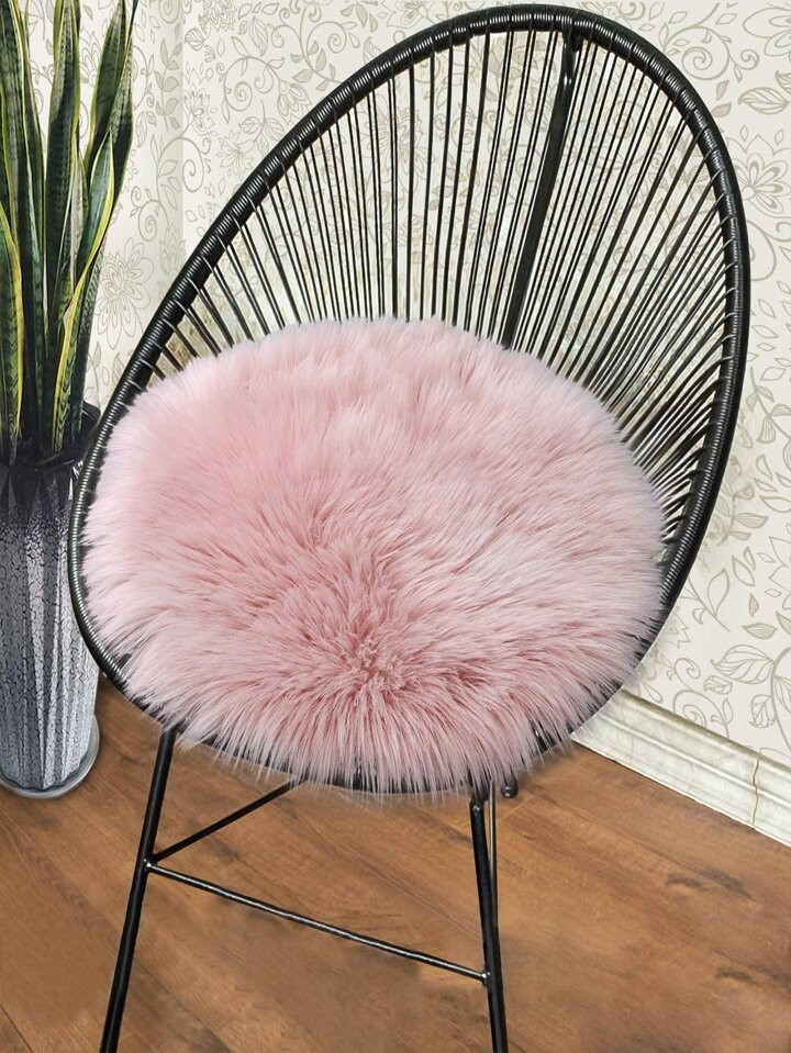 1pc Pink Small Round Decorative Rug For Coffee Table | SHEIN USA | SHEIN
