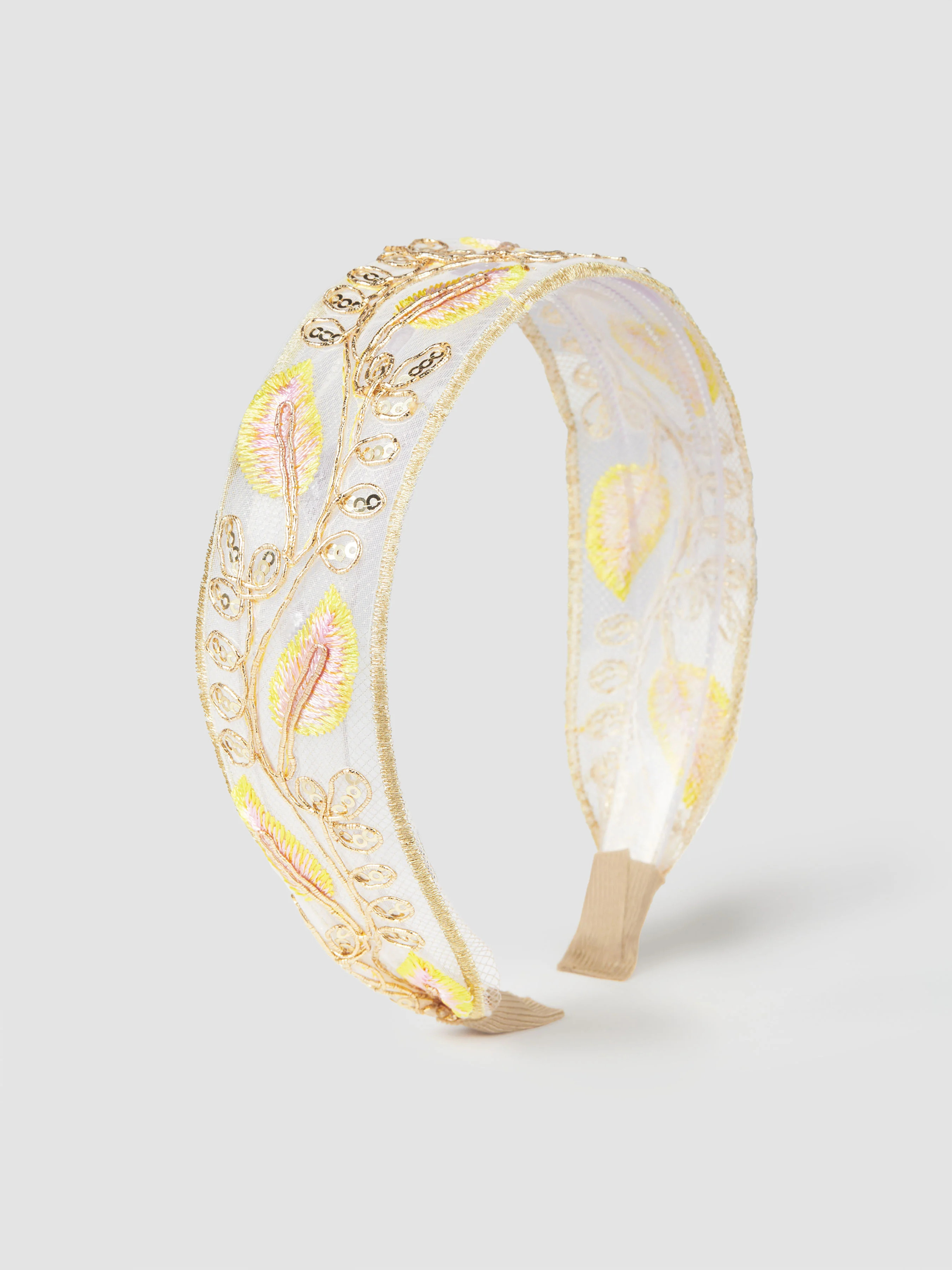 Polyester SEQUIN EMBROIDERED HEADBAND For Picnic | Cider